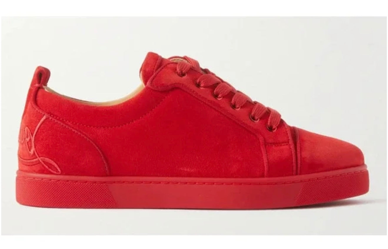 C.L. Red Suede