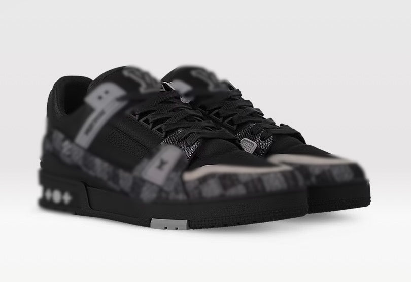 L.V. - Black / Grey Pattern