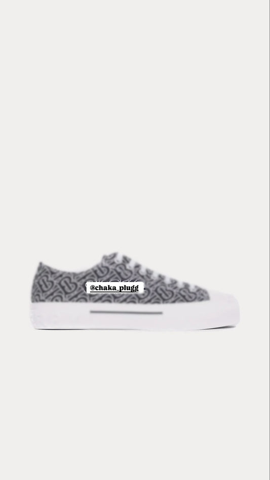 BB Print Black & White Sneaker